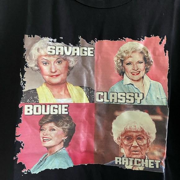 DFHRT Clothing Golden Girls Graphic Tee Shirt - Picture 3 of 5